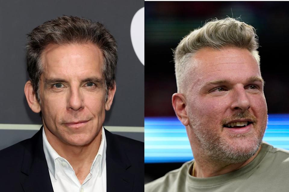 ‘Let’s send these sons of b****es back to New York!’ McAfee (right) said during the game (Getty)