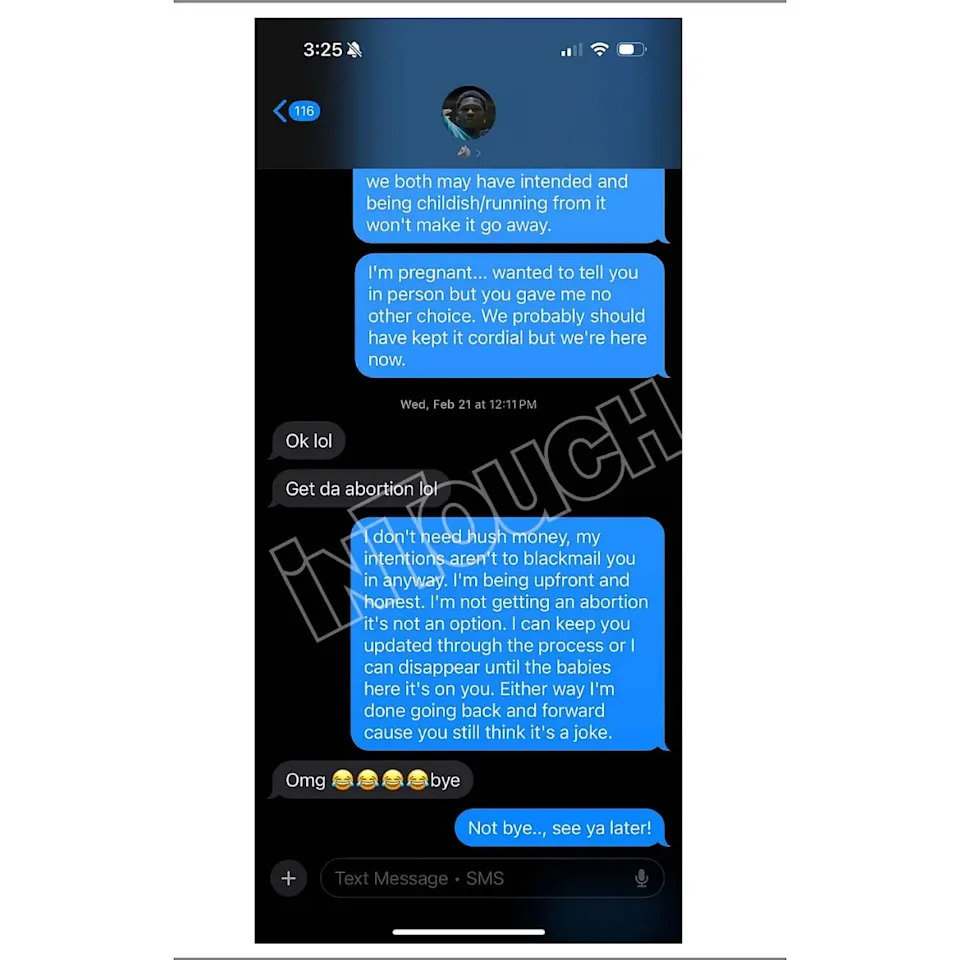 Anthony Edwards' Alleged Text