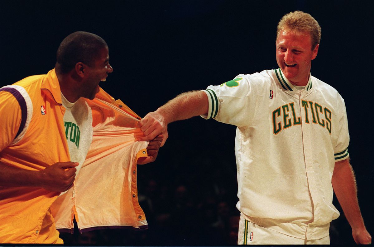 Magic Johnson And Larry Bird