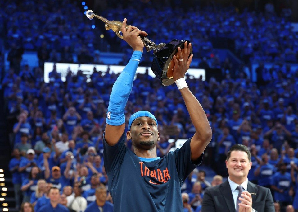 SGA is the 2025 NBA MVP