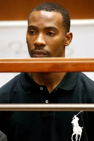 Al Seib-Pool/Getty Former Los Angeles Lakers guard Javaris Crittenton appears in Superior Court for an extradition hearing on August 31, 2011 in Los Angeles, California.