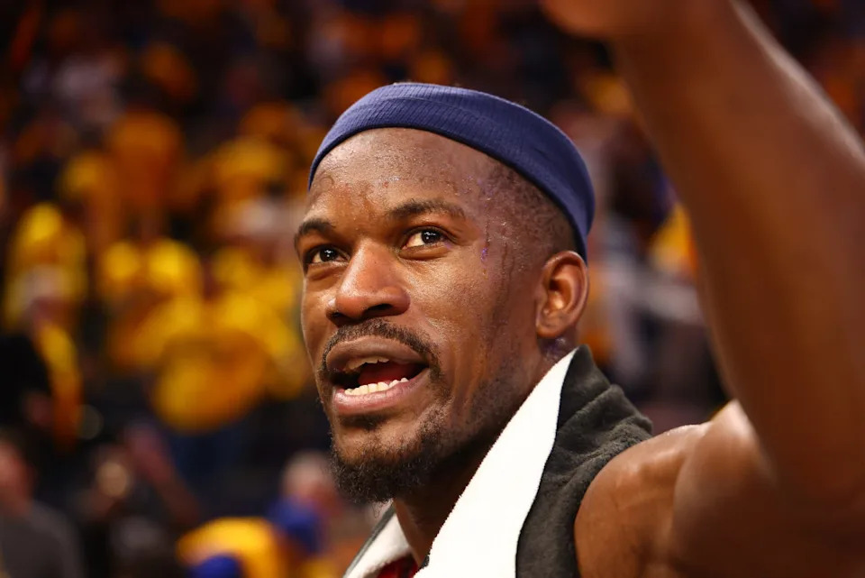 Golden State Warriors star Jimmy Butler© Kelley L Cox-Imagn Images