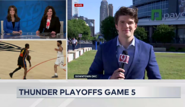 OKC Thunder back in the Paycom Center for Game 5 against Nuggets