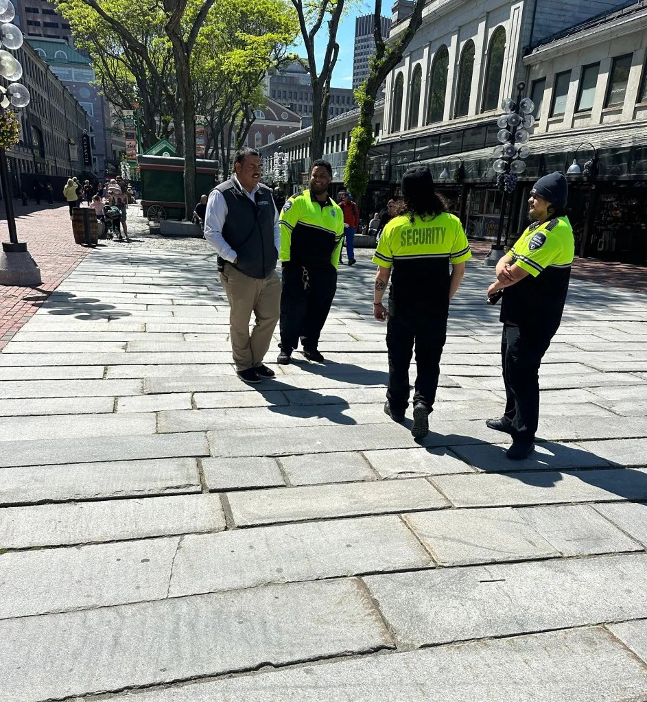 Security came by to shut it down after just a few minutes. Steve Vago/NY Post