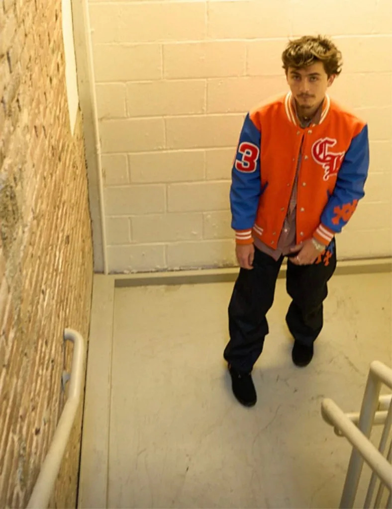 Timothee Chalamet before Game 5 of the Knicks-Pacers Eastern <br>Conference finals on May 29, 2025. Instagram/Timothee Chalamet