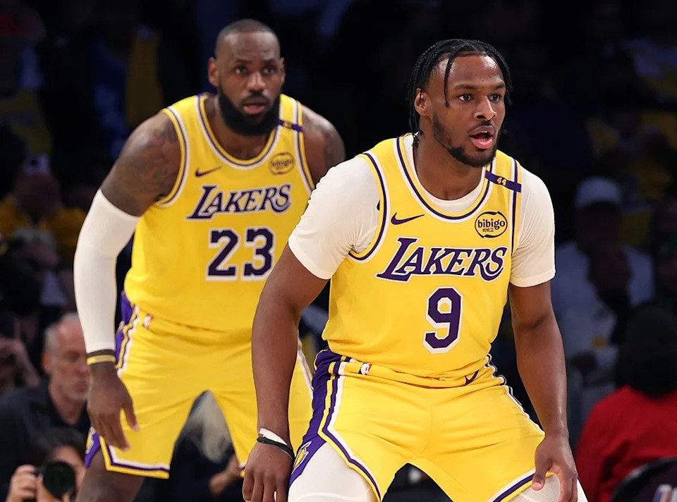 Bronny James, LeBron James