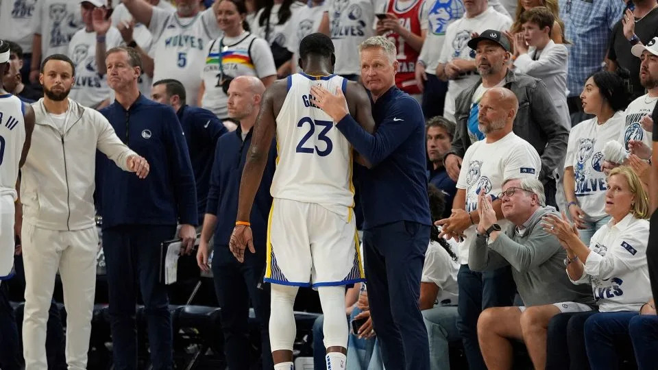 The Warriors bow out of the playoffs having been hit by injuries to some of their most important players. - Abbie Parr/AP