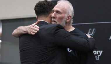 Gregg Popovich shifts to role as 'El Jefe,' says it's time for a new coach of the San Antonio Spurs | National Sports