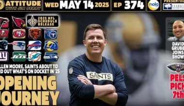 Saints schedule rumors, Pelicans draft: Dattitude Podcast | Sports Betting