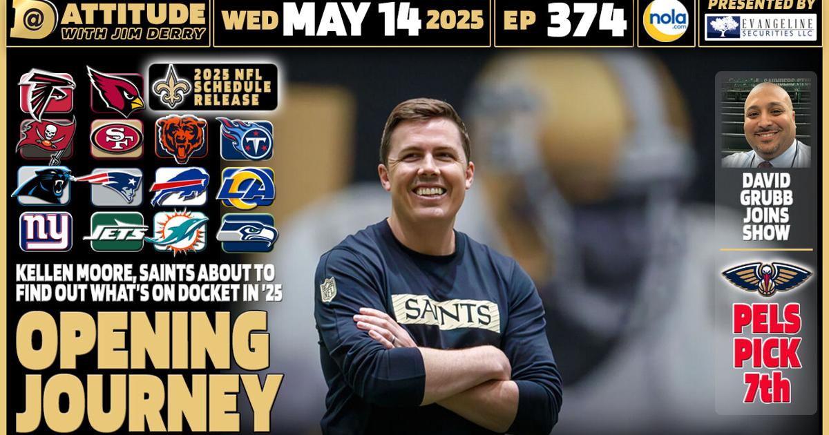 Saints schedule rumors, Pelicans draft: Dattitude Podcast | Sports Betting