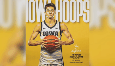 Peyton McCollum to play for father Ben McCollum's Iowa Hawkeyes basketball team | National Sports