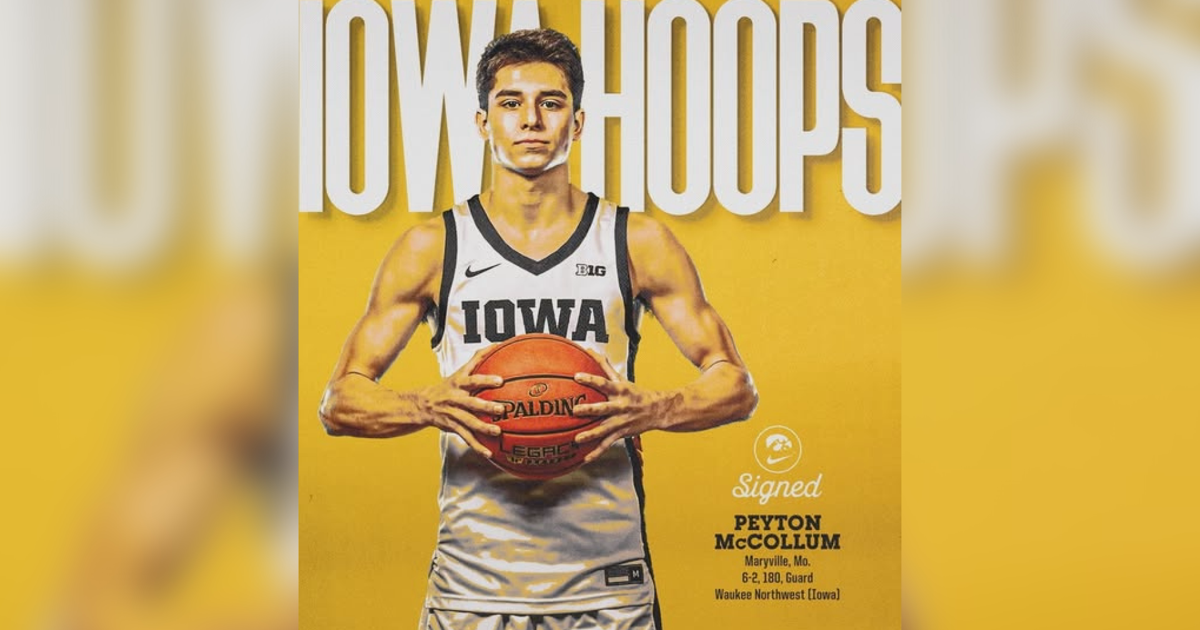 Peyton McCollum to play for father Ben McCollum's Iowa Hawkeyes basketball team | National Sports