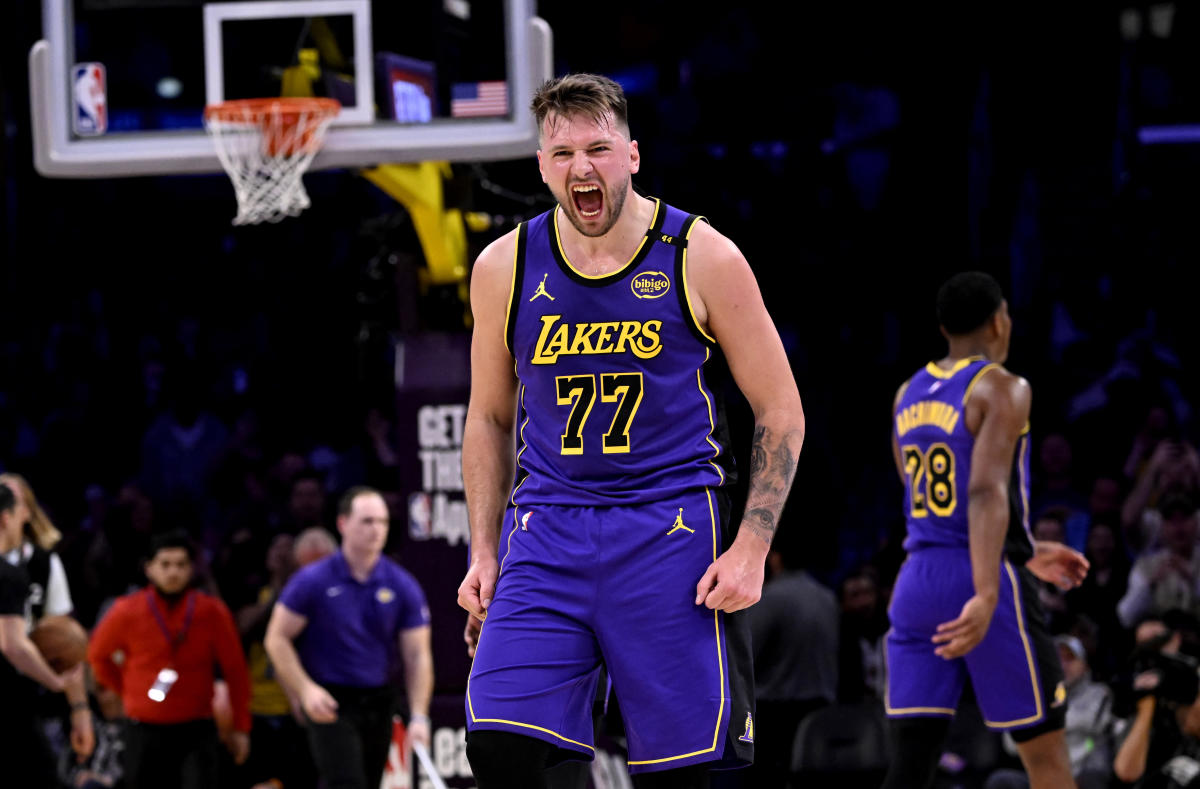 Lakers' Luka Doncic Shows Off Stunning Weight Loss: 'The League's In Trouble'