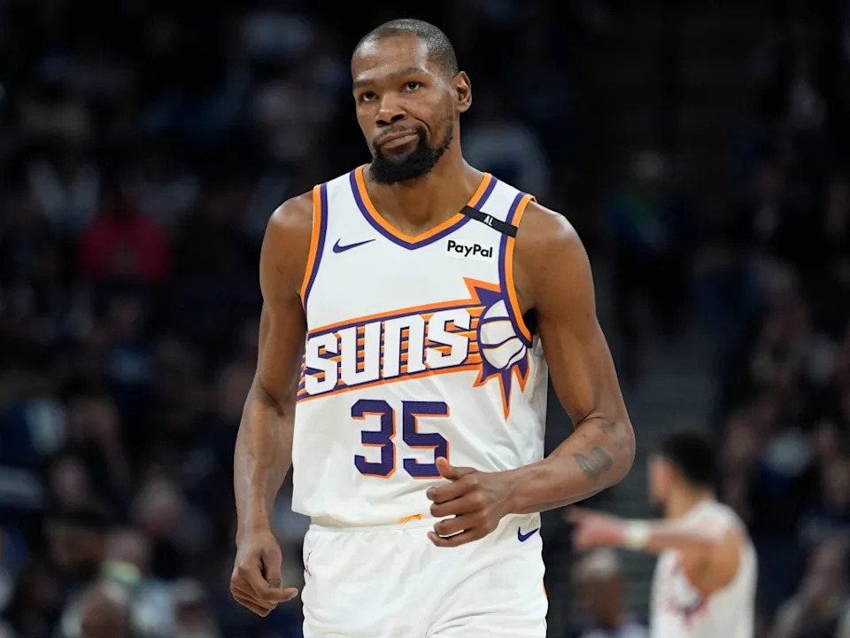Kevin Durant may be on the move this offseason. AP