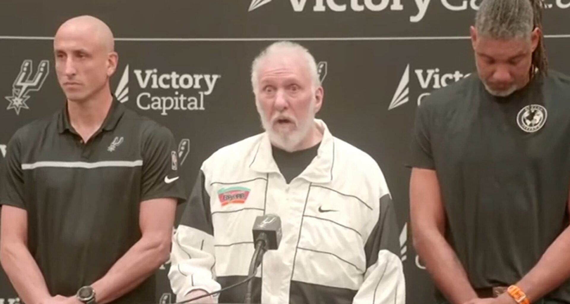 Gregg Popovich Addresses Health In Introductory Presser For New Spurs Coach