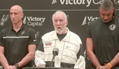 Gregg Popovich Addresses Health In Introductory Presser For New Spurs Coach
