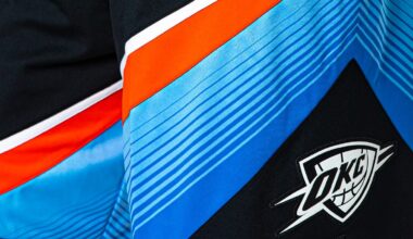 Thunder jersey history No. 30 Cory Blackwell (1984-85)