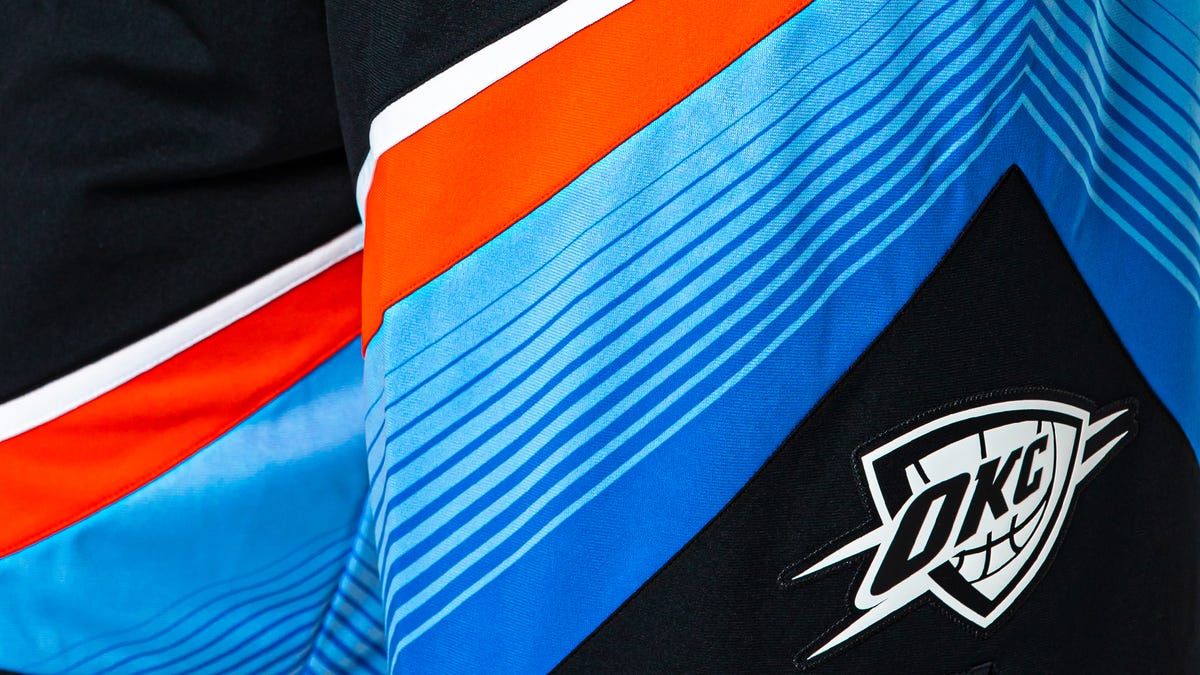 Thunder jersey history No. 30 Cory Blackwell (1984-85)