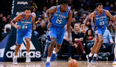 Thunder jersey history No. 25