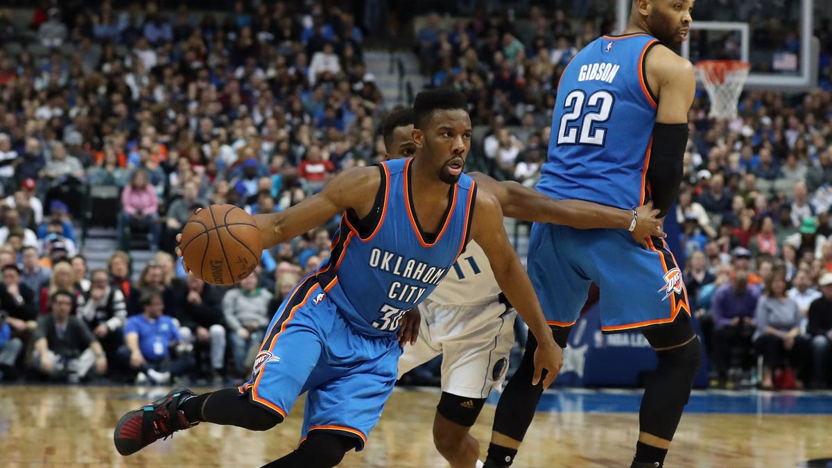 Thunder jersey history No. 30