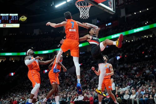 Oklahoma City Thunder v Portland Trail Blazers