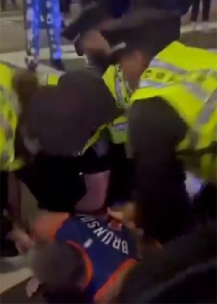 Knicks and Celtics fans brawled after Game 2. X/@CelticsGRD