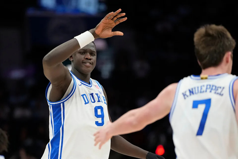Duke Blue Devils center Khaman Maluach (9). Bob Donnan-Imagn Images