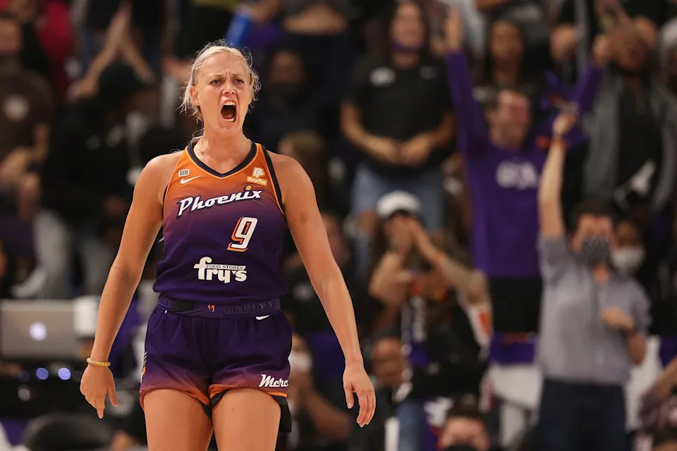 Sophie Cunningham played for the Mercury from 2019 to 2024 before being traded to the Indiana Fever. (Getty Images)