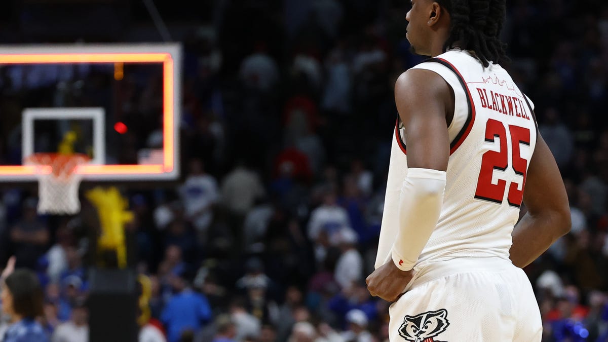 Wisconsin Basketball John Blackwell NBA draft pro day Michael Finley
