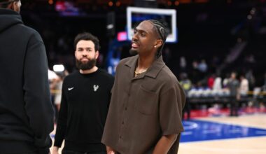 Nick Nurse reacts to losing Sixers star Tyrese Maxey for the season