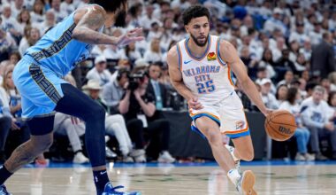 Thunder jersey history No. 25