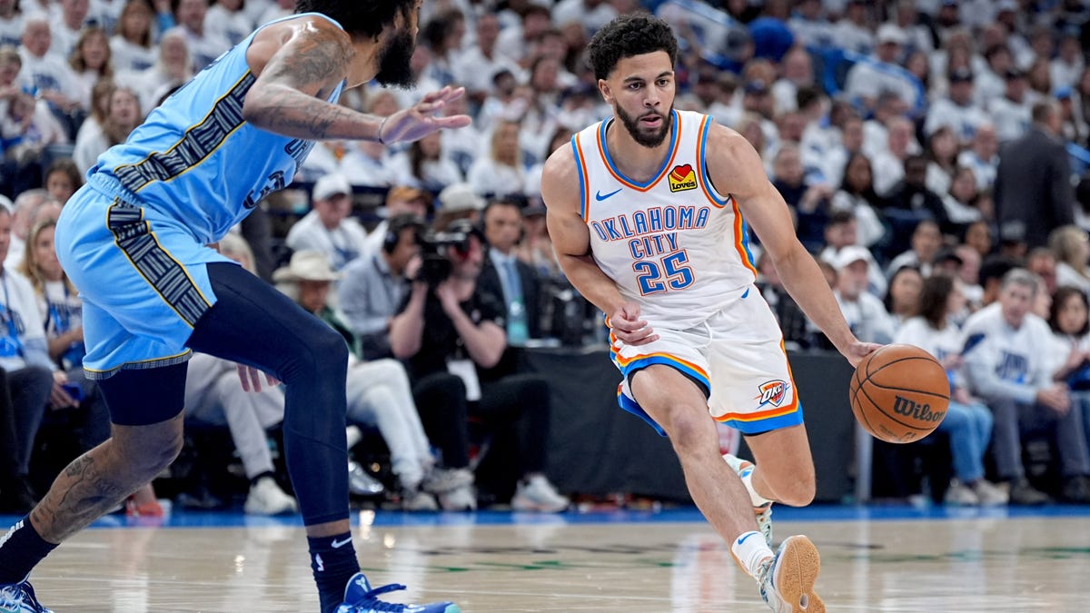 Thunder jersey history No. 25