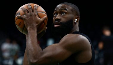 Celtics star Jaylen Brown, NBA legend Tracy McGrady work out together