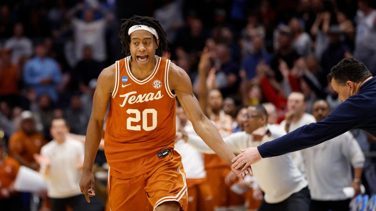 Nets projected to select Texas G Tre Johnson in 2025 NBA mock Draft