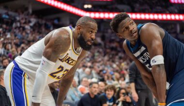 LeBron James gave Anthony Edwards 5-word advice as Lakers were eliminated