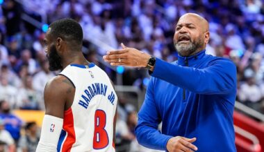 Pistons coach J.B. Bickerstaff finishes second in Coach of the Year voting