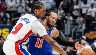 Jalen Brunson has massive respect for Pistons' Ausar Thompson