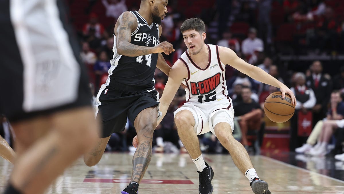 Reed Sheppard becoming more important as Rockets turn focus to 2025-26