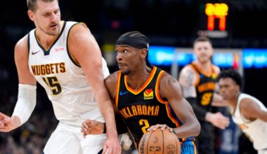 OKC Thunder demolishes Denver Nuggets to tie NBA playoff series at 1-1