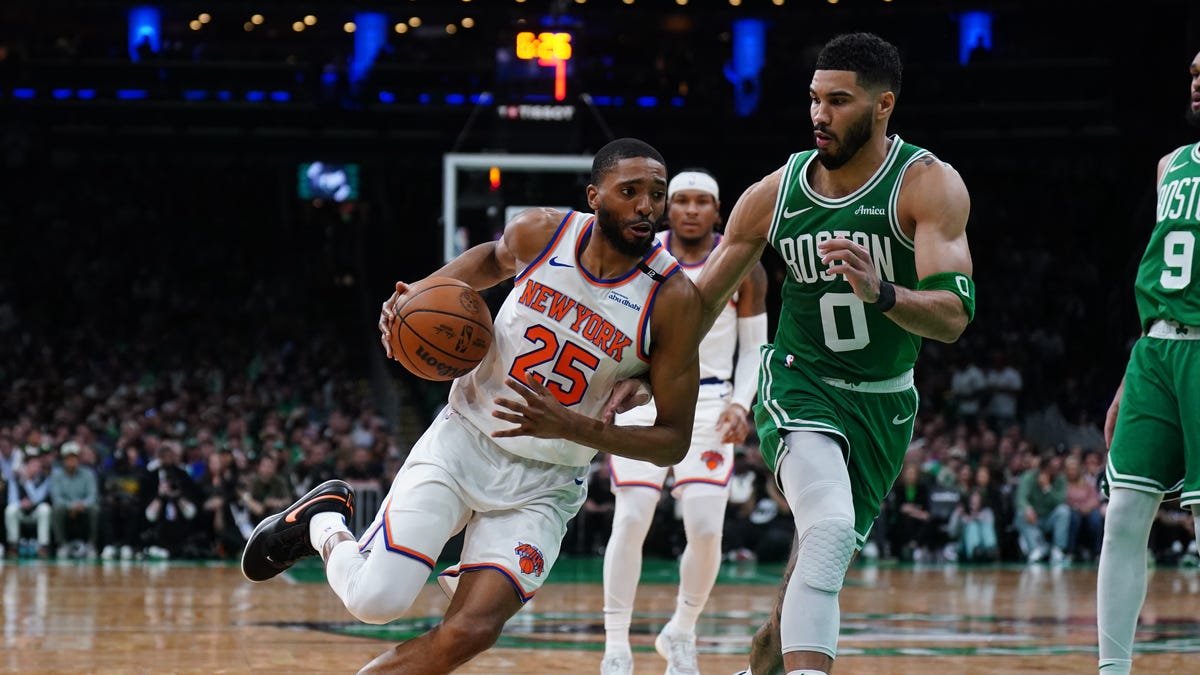 Nets' Trendon Watford reacts to Mikal Bridges, Knicks win over Celtics
