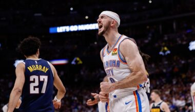 Oklahoma City Thunder vs. Denver Nuggets Game 4 winners, losers