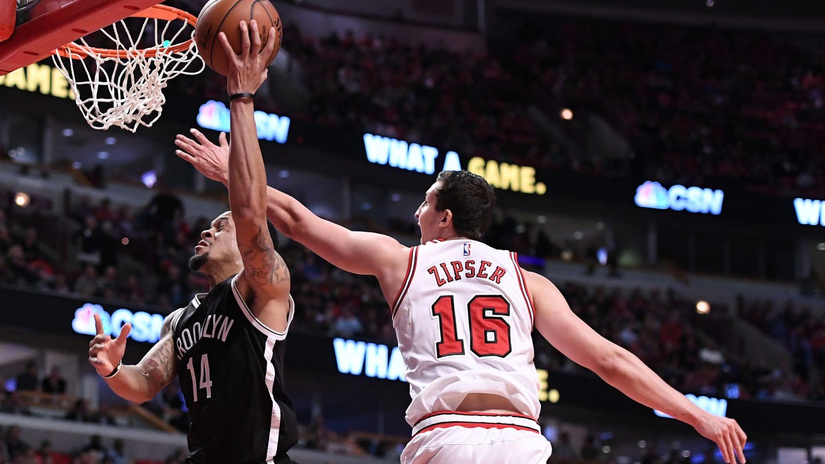 Nets jersey history No. 14