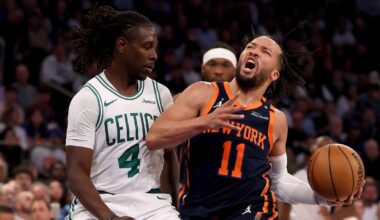 Knicks put Celtics on brink of elimination with NBA playoff Game 4 win