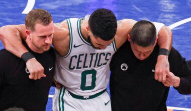 Brunson earns superhero status. Tatum injury could seal Boston's fate.