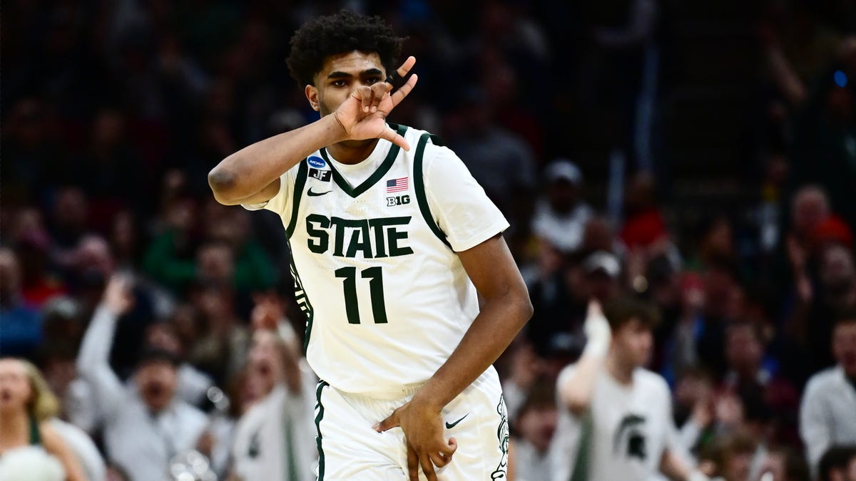MSU star Jase Richardson posts impressive vertical during NBA Draft Combine