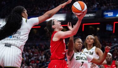 Fever vs. Sky score, highlights: Caitlin Clark records triple-double