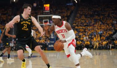 As payroll expands, Aaron Holiday’s team option should tempt Rockets