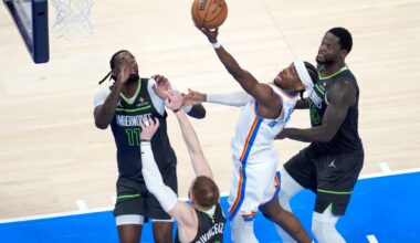 OKC Thunder roars past Minnesota Timberwolves in Game 1 of West finals