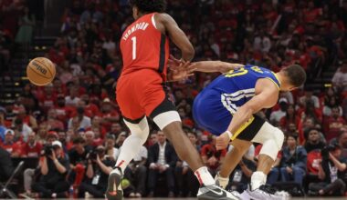 Amen Thompson turns NBA heads in All-Defensive season