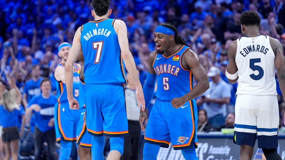 Lu Dort, Cason Wallace spark Thunder defense in Game 2